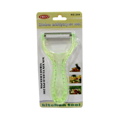 Vegetable Peeler Plastic With Steel Blade