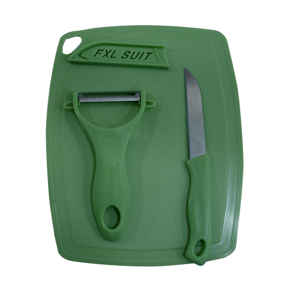 Vegetable Peeler Set Steel With Plastic Handle
