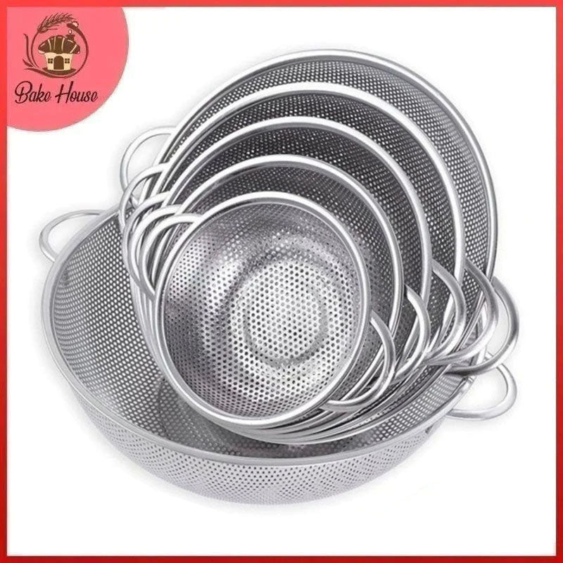 Vegetable Stainless Steel Strainer 6Pcs Set