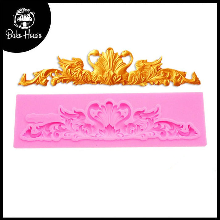 Vintage Cake Border Silicone Fondant Mold