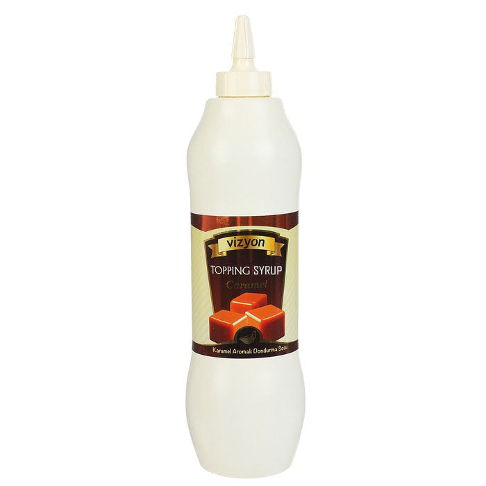 Vizyon Caramel Topping Syrup 1KG