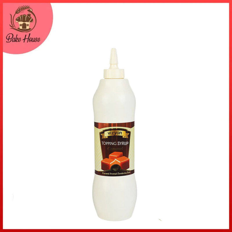 Vizyon Caramel Topping Syrup 1KG