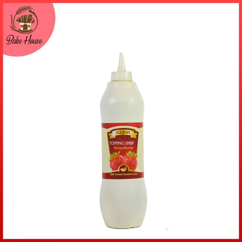 Vizyon Strawberry Topping Syrup 1KG