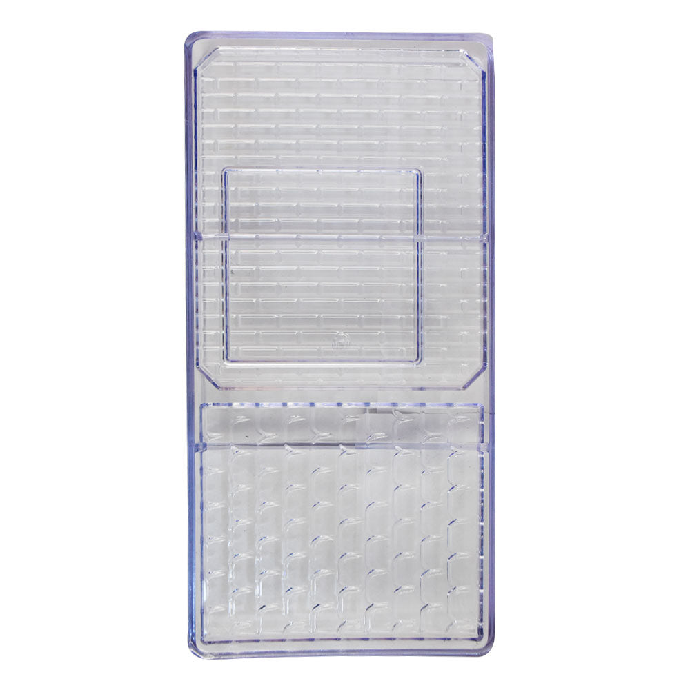 Wall Design Acrylic Chocolate Bar Mold