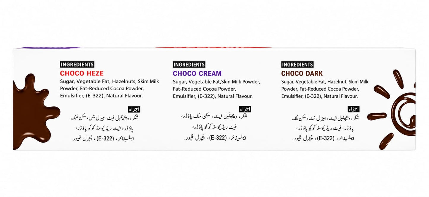 Milkyz Food Mini Choco Spread Special Eidi Pack 50g Jar 3Pcs