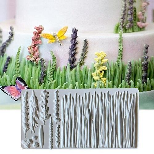 Wheat Farm Silicone Fondant Cake Mold Large