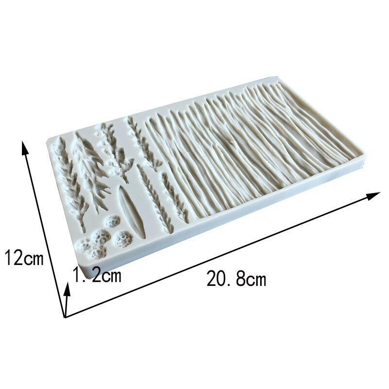 Wheat Farm Silicone Fondant Cake Mold Large