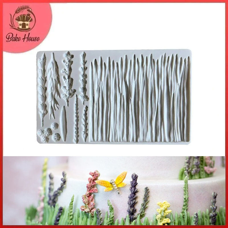 Wheat Farm Silicone Fondant Cake Mold Large