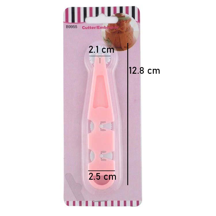Wheel Fondant Cutter Embosser Plastic