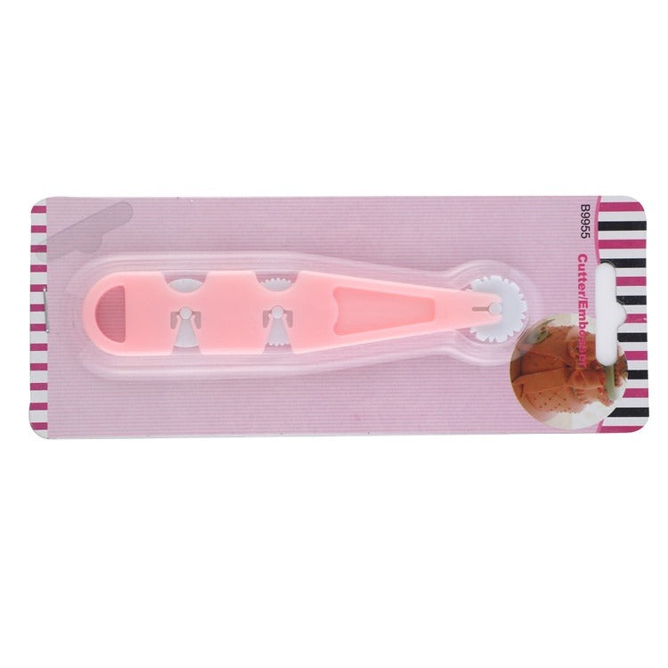 Wheel Fondant Cutter Embosser Plastic