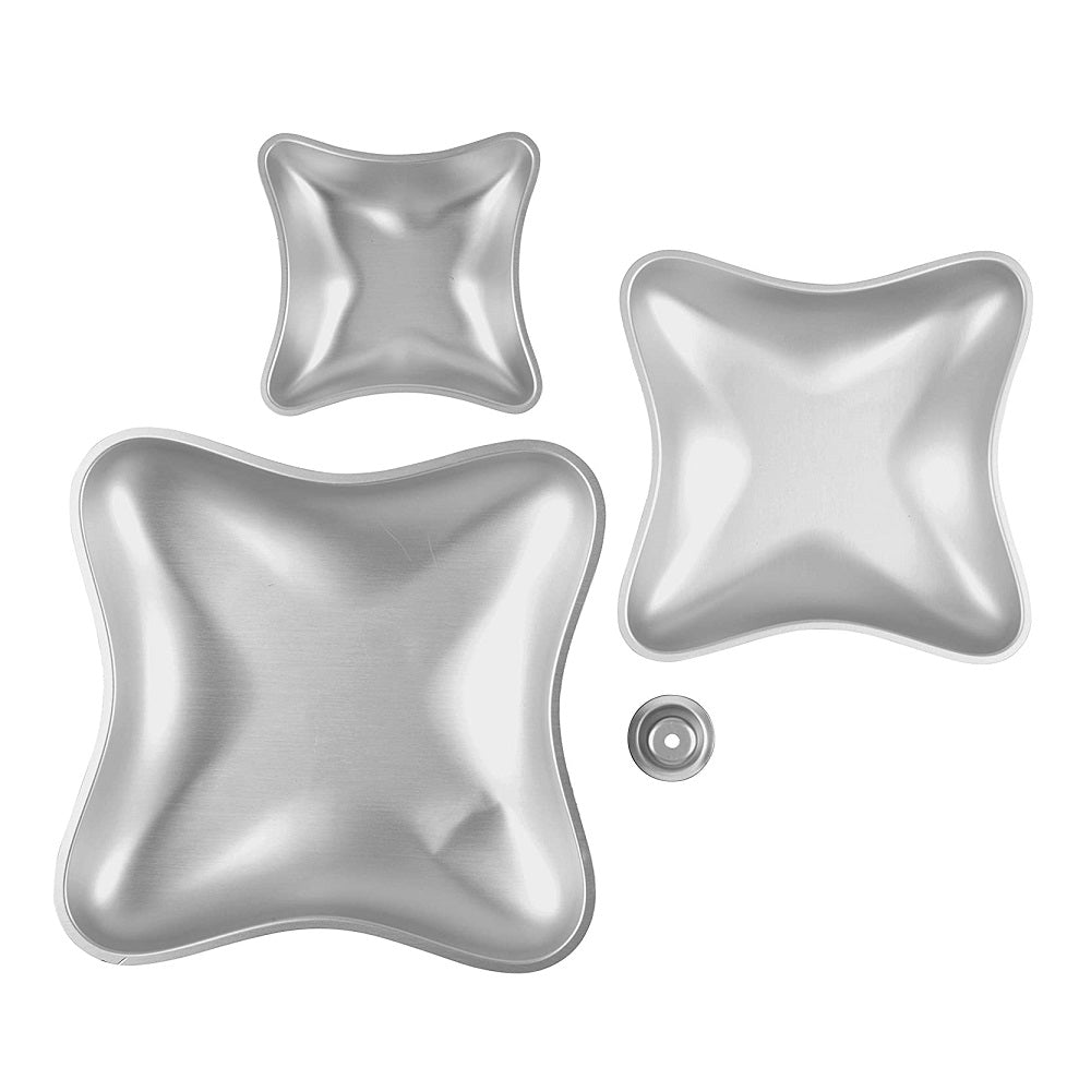 Wilton Pillow Aluminium Cake Baking Mold 3Pcs Set