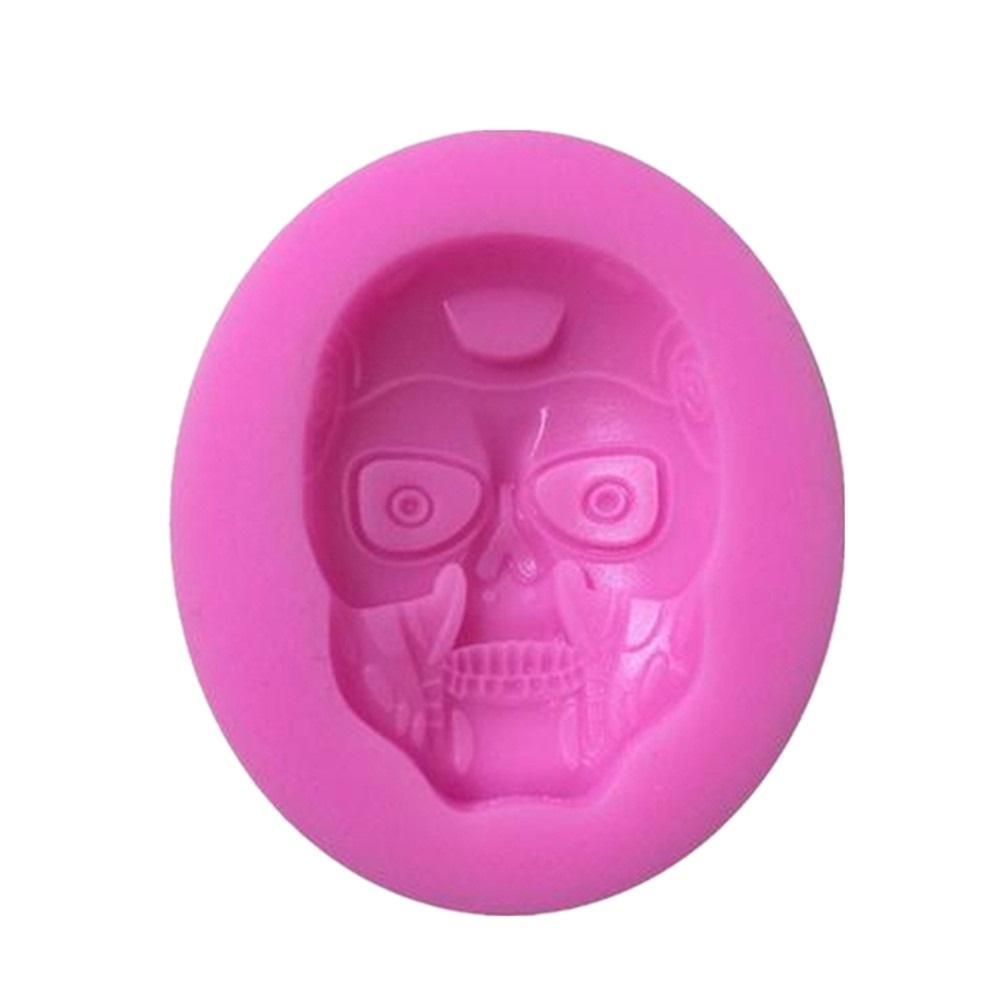 Zombie Head Silicone Fondant & Chocolate Mold