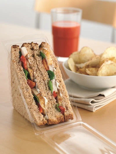 Clear Plastic Sandwich Container