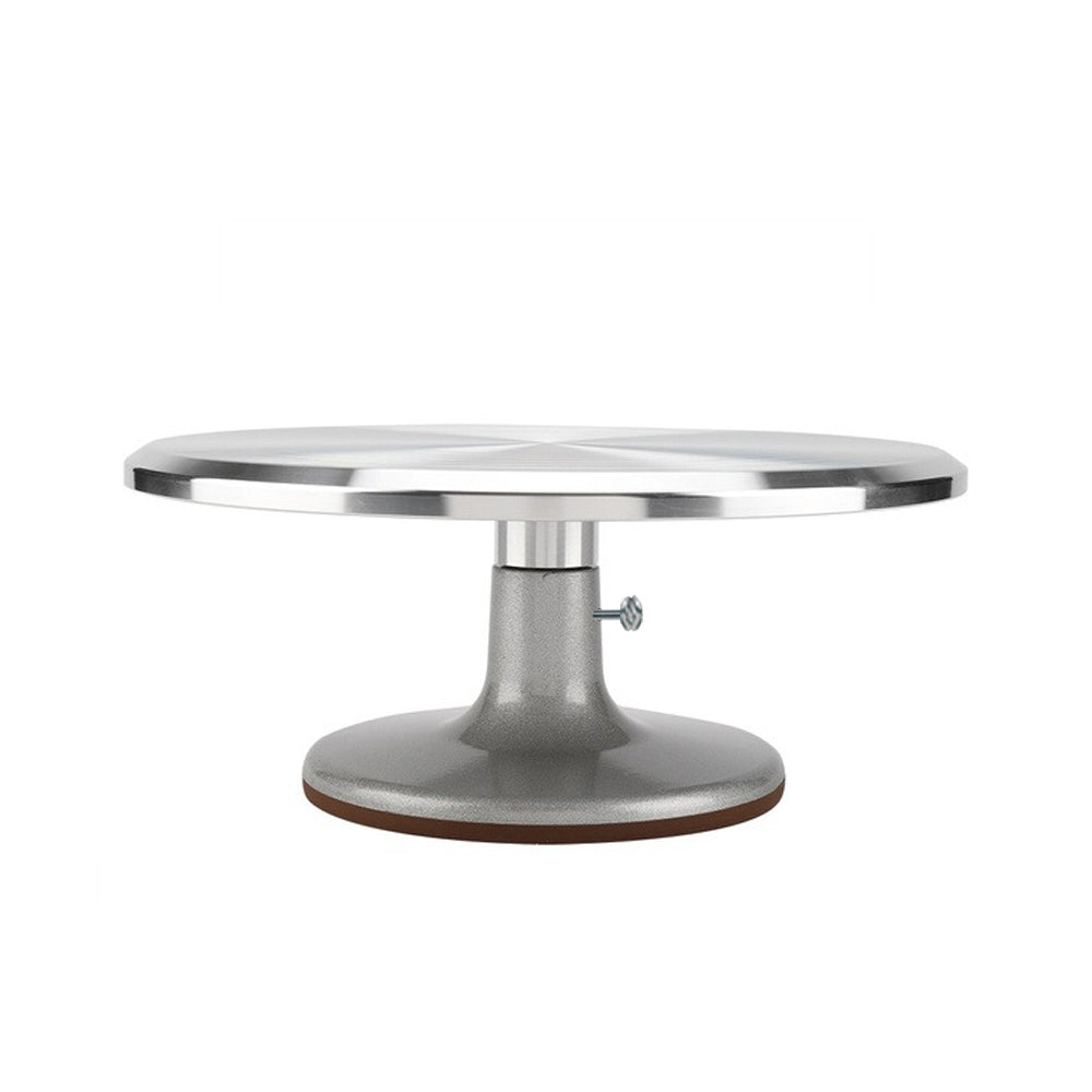 Aluminium Cake Rotating Turntable With Lock 29cm
