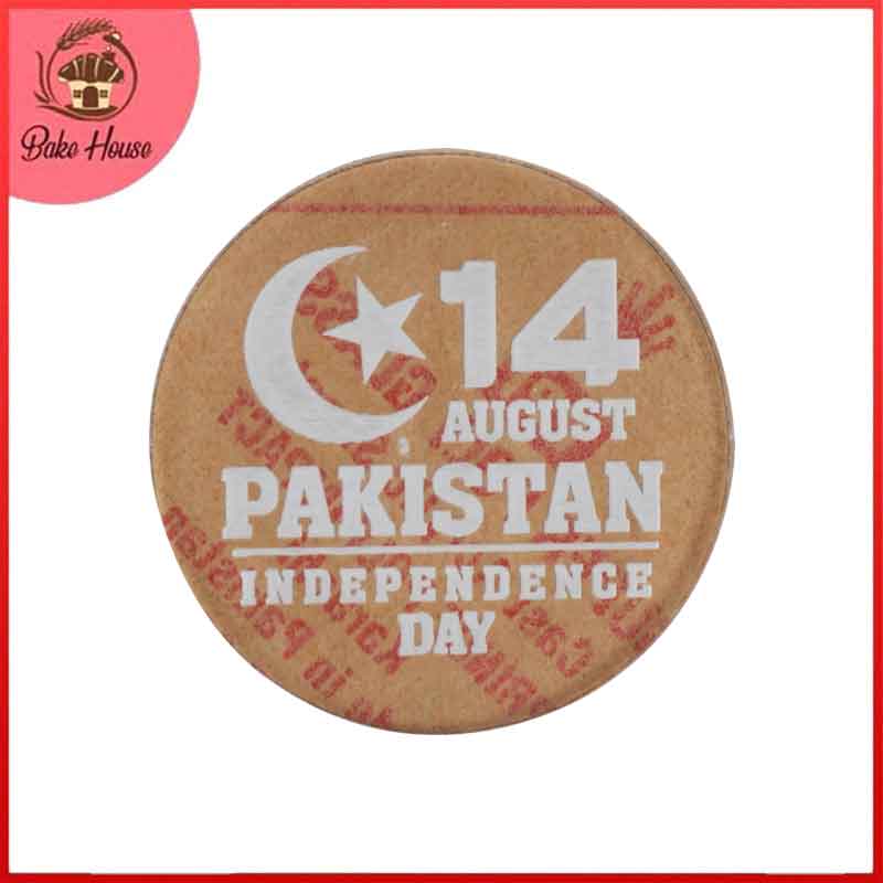 Fondant Decorating Stamp Plastic (Design 88) 14 August Pakistan Independence Day