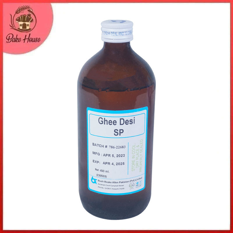 Bush Desi Ghee Flavour 450ml Bottle