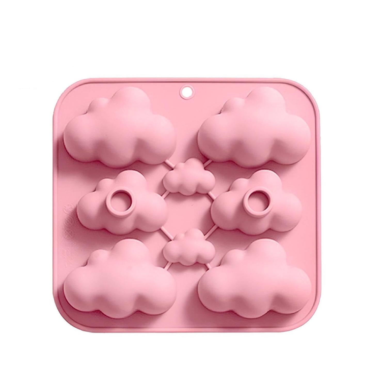 Clouds Silicone Fondant And Chocolate Mold 8 Cavity