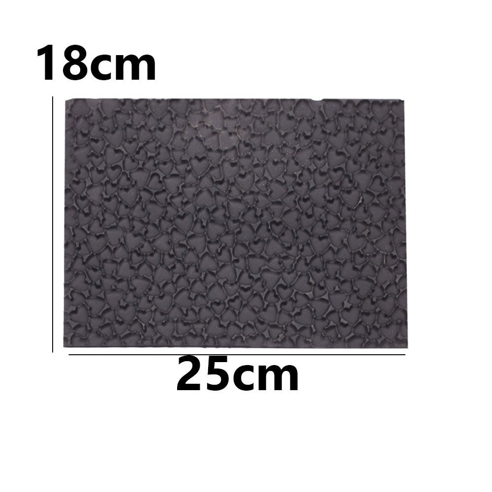 Fondant Imprint Silicone Mat Heart Texture Design
