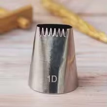 1D Icing Decorating Nozzle Stainless Steel