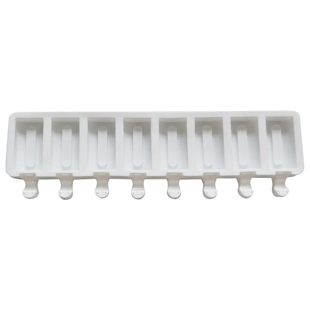 Semicircle Shape Popsicle Mold Silicone 8 Cavity