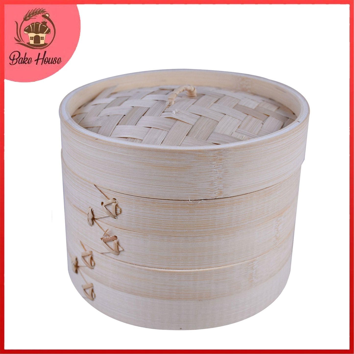 Newburry Bamboo Momos Steamer 2 Tires Extra Large