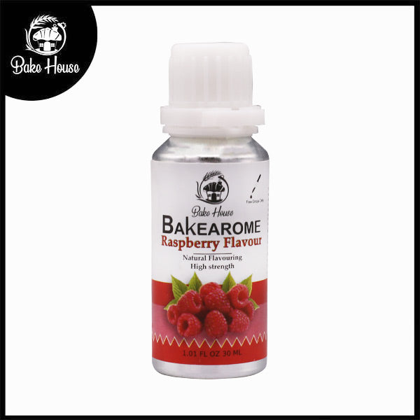 Bakearome Raspberry Flavour 30ML Bottle