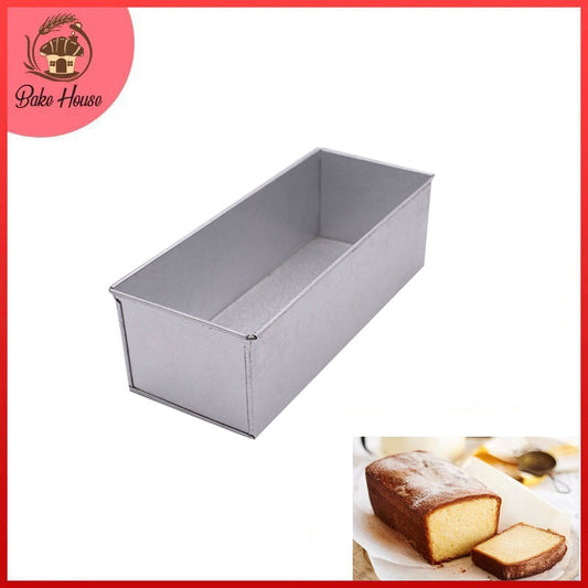 Loaf Cake Baking Mold Silver 7 Inch