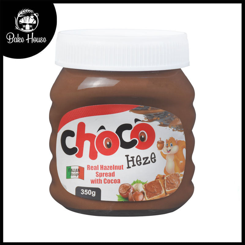 Milkyz Food Choco Heze Real Hazelnut Spread With Cocoa 350g Jar