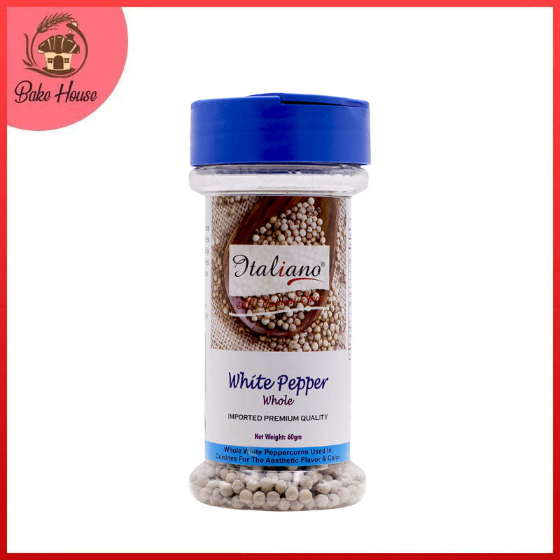 Italiano White Pepper 60g