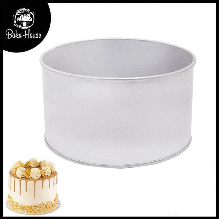 Heighted Round Cake Mold Galvanized Steel X X Inch