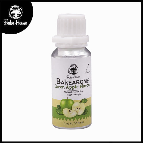 Bakearome Green Apple Flavour 30ML Bottle