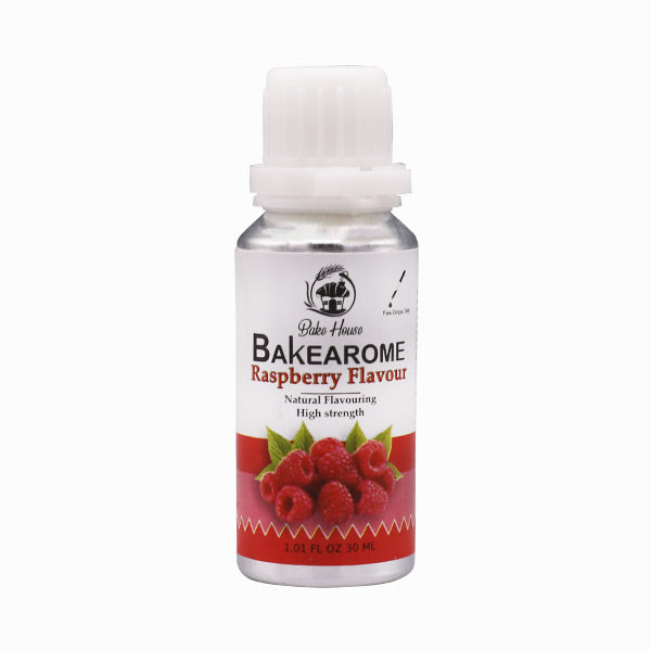 Bakearome Raspberry Flavour 30ML Bottle