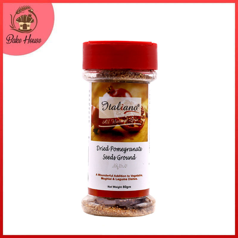 Italiano Dried Pomegranate Seeds Ground 80g