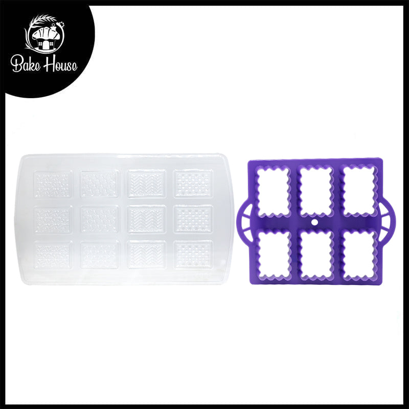 Rectangle Cookie And Biscuit Cutter 6Pcs Set