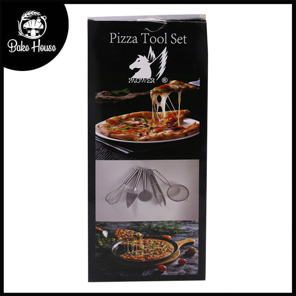 Pizza Tool Stainless Steel 5Pcs Set