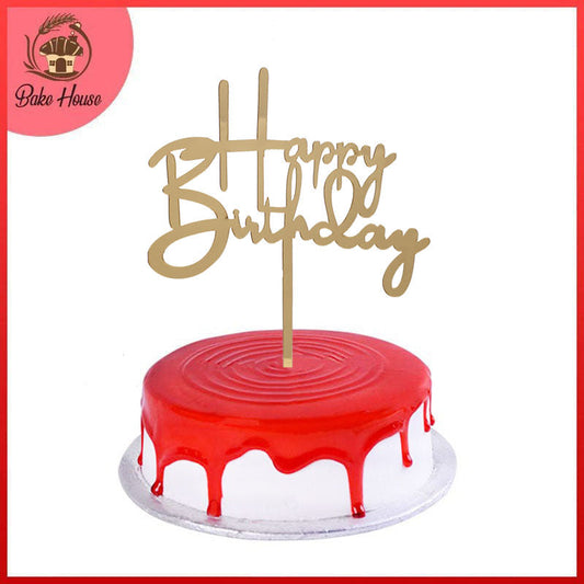 Happy Birthday Cake Topper (Design 51)