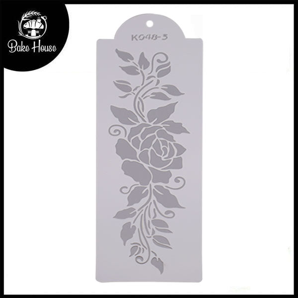 Cake Stencil Size (14) (Design 1)