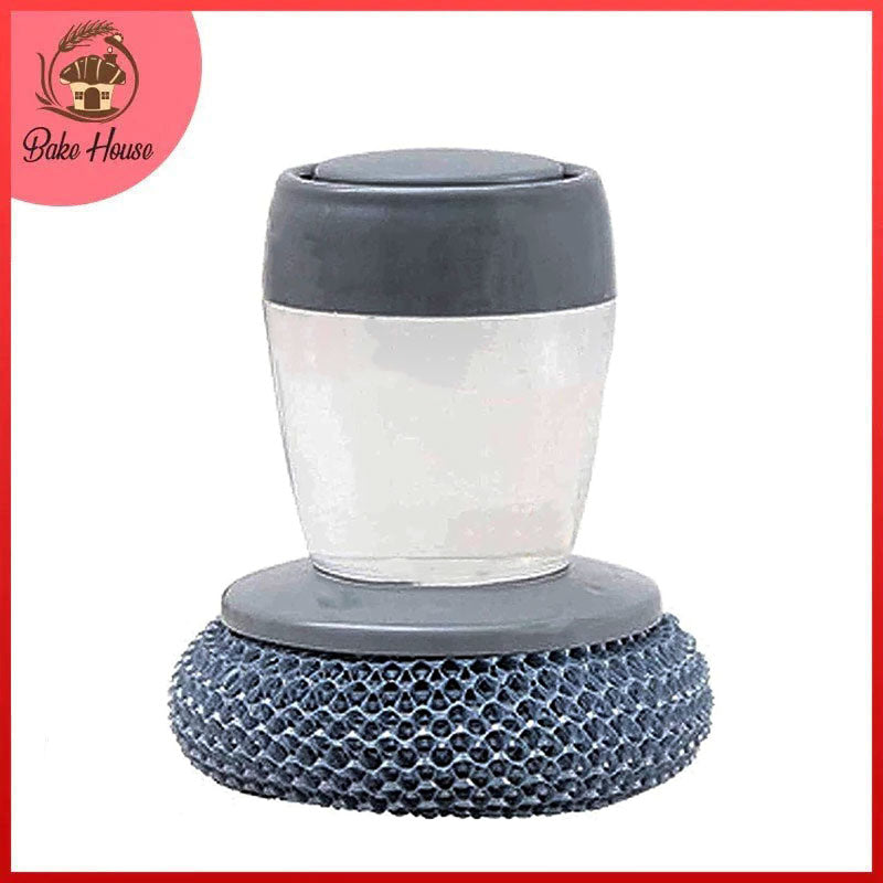Soap Dispensing Palm Brush Cleaner