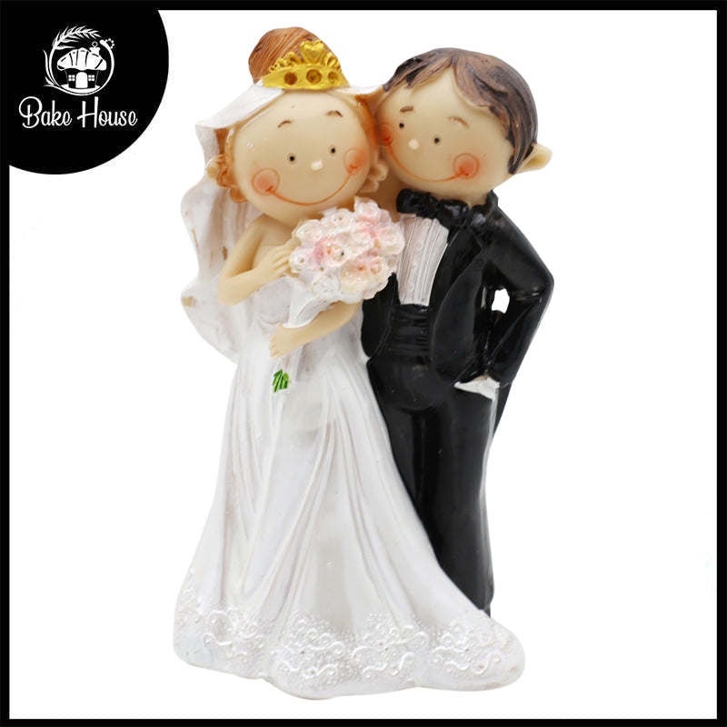 Newly Married Couple Cake Topper