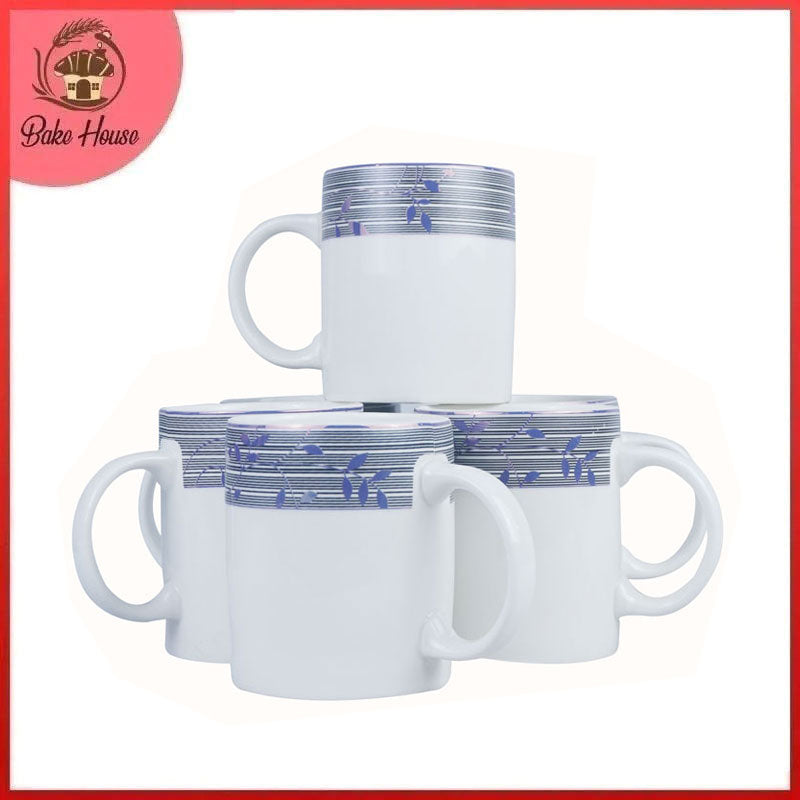 Tea, Milk And Coffee Drinking Mugs 6 Pcs Set (Design 01)