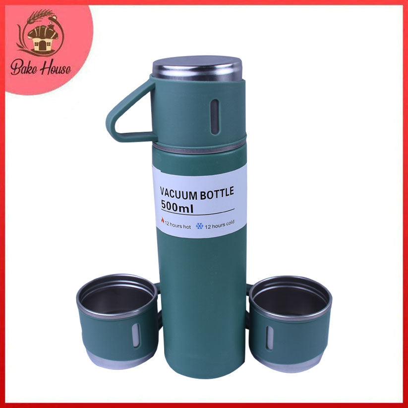 Stainless Steel Vacuum Thermal Flask Set