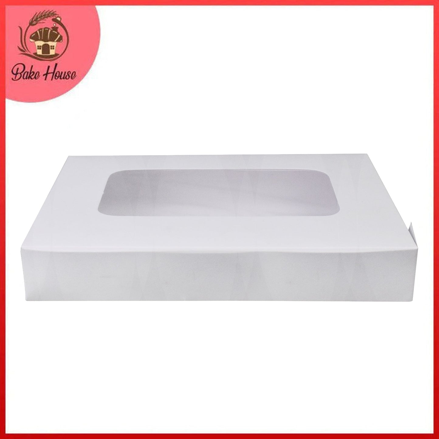 Sweet Treat Box 12 X 8.5 X 2 Inch With Top Transparent Window