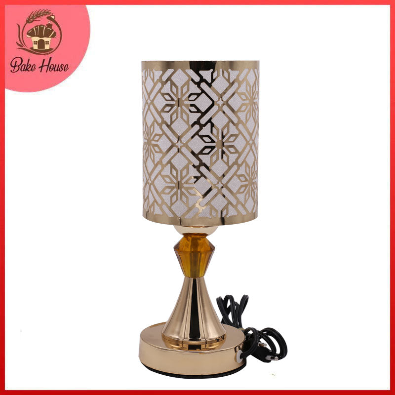 Snowflake Pattern 3 Colors Changing Side Table lamp 10.5cm