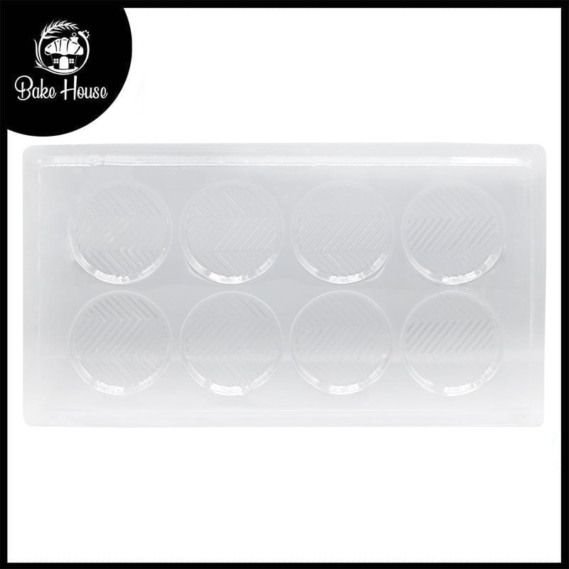 Round Acrylic And Chocolate Mold 8 Cavity