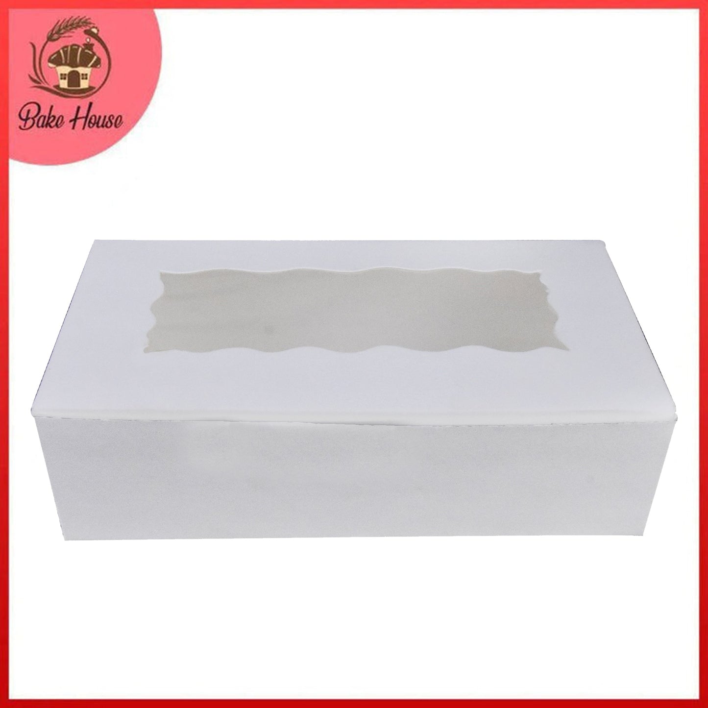 Sweet Treat Box 7 X 3.5 X 2 Inch With Top Transparent Window