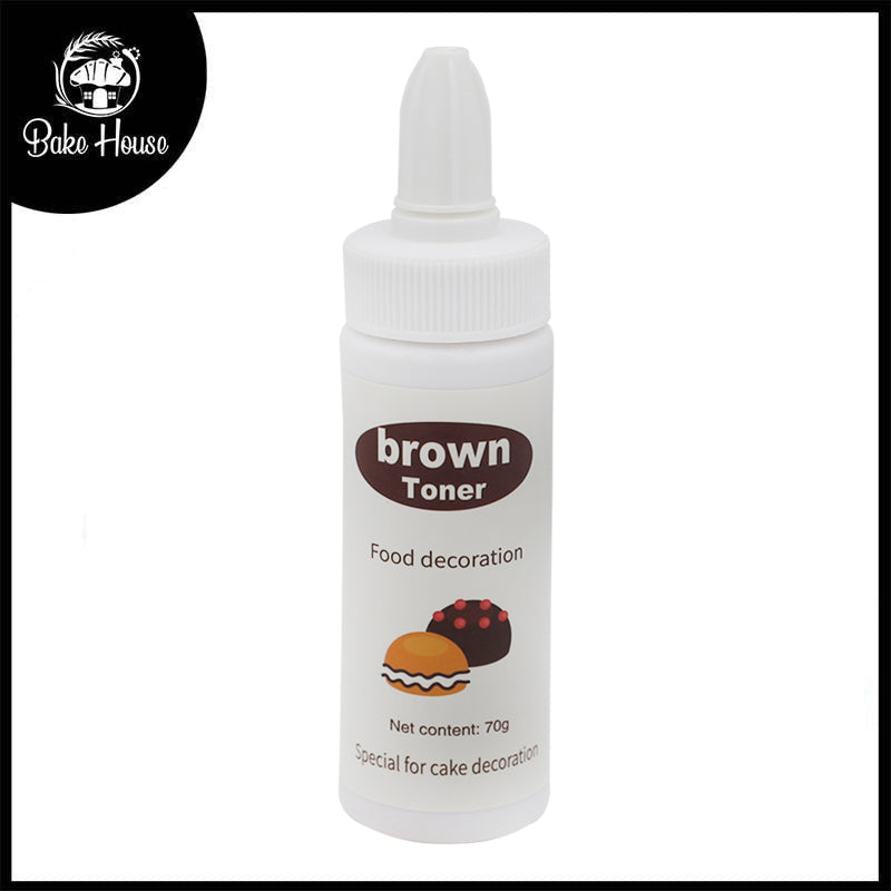 Brown Toner Food Decoration 70g