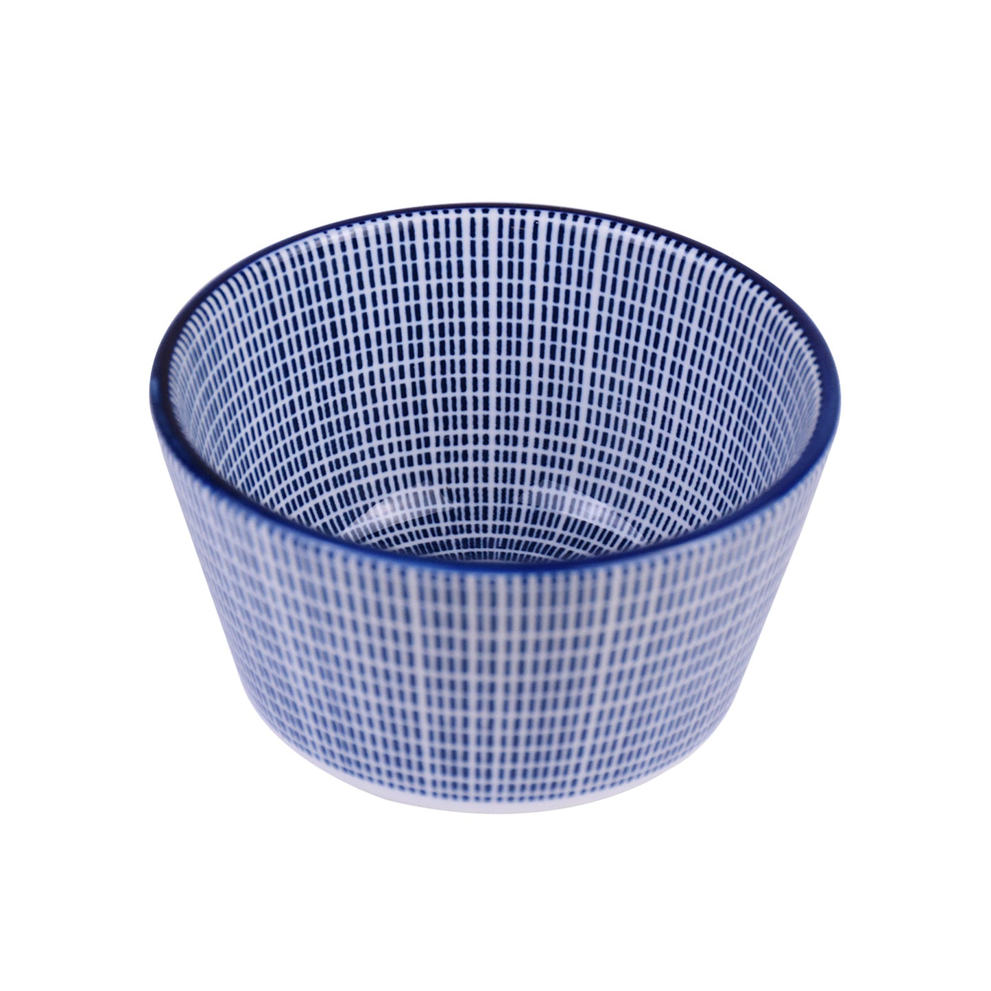 Danny Home Porcelain Blue Dotline Small Bowl