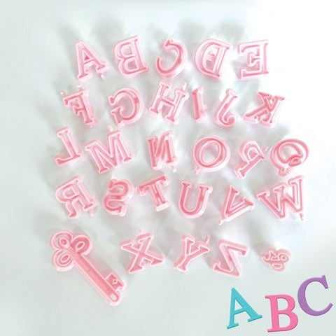 Lowercase Alphabet Cookie Letter Stamp