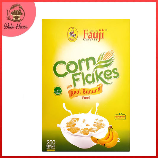 Fauji Corn Flakes with Real Banana Puree 250 Grams