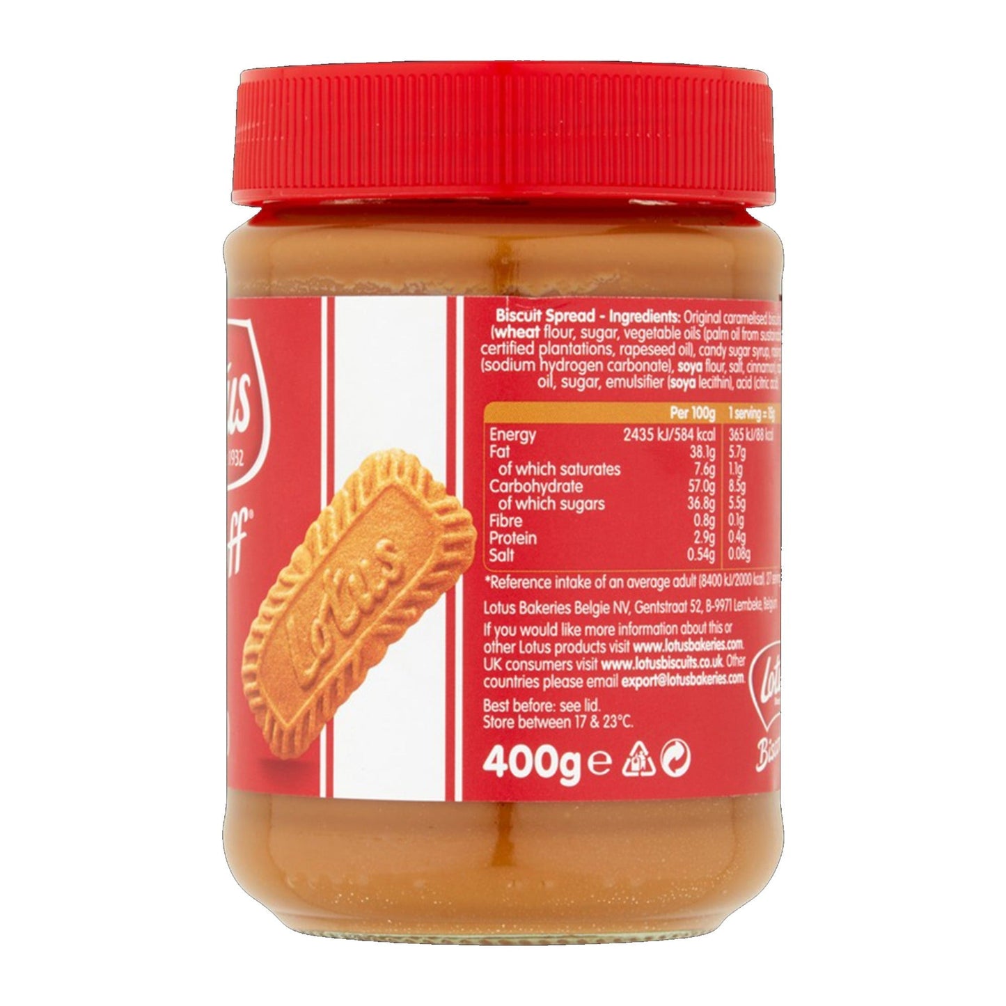 Lotus Biscoff Biscuit Spread 400g
